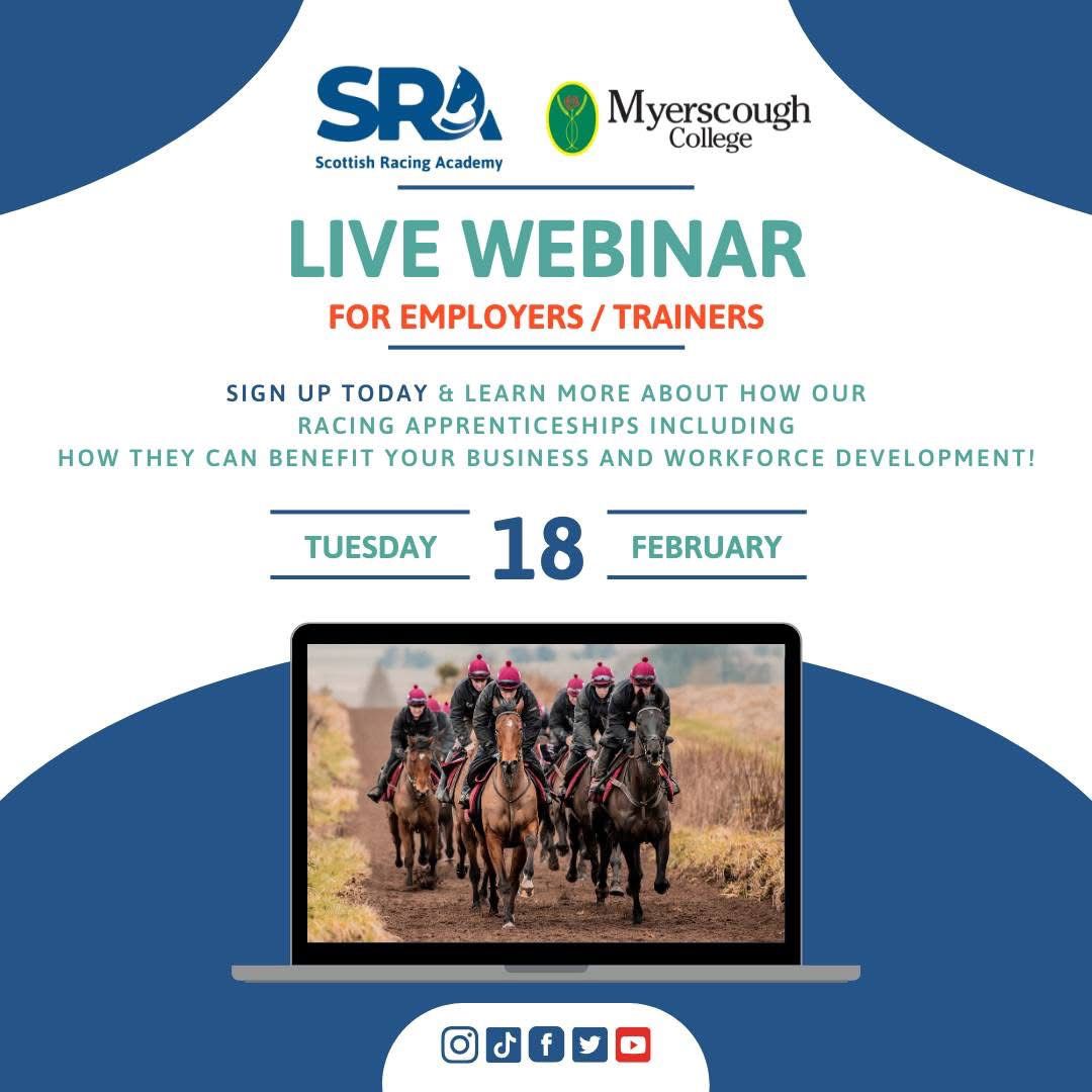 Racing Apprenticeship Webinar – SRA & Myerscough College